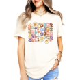 thumbnail image 3 of Bulldogs Groovy School Spirit Shirt for Game Day Apparel for Adults and Kids Natural Shirt Adult X-Large, 3 of 4