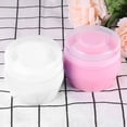 thumbnail image 1 of LEEYNEER OFFIGAM 2Sets Dusting Powder Container with Puff White for Travel, 1 of 8