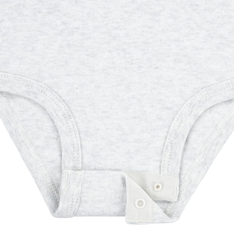 Huggies Baby Boy Organic Cotton Bodysuits, 3-Pack photo 6