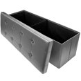thumbnail image 2 of Sorbus Faux Leather Folding Storage Ottoman Chest, 2 of 5