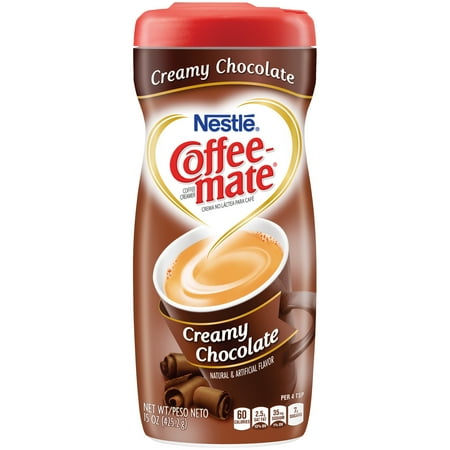 (3 pack) COFFEE MATE Creamy Chocolate Powder Coffee Creamer 15 oz. (The Best Coffee Ice Cream)