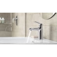 thumbnail image 2 of KOHLER K-98827-4-CP Single Handle Single Hole Mount, 1 Hole Straight Spout Bathroom Faucet, Polished chrome, 2 of 6