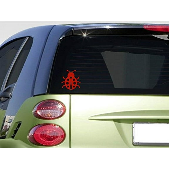 Ladybug love 6" STICKER *F216* DECAL lady bug insect