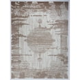 thumbnail image 2 of Antep Rugs Zeugma Collection 288 Vintage Area Rug Cream 5'3" X 7', 2 of 5