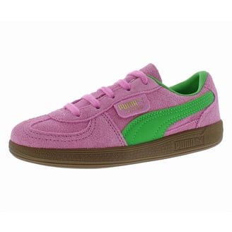 Amazon.com | PUMA Kids Girls Rs-X Bouquet Lace Up Sneakers  Puma Kids Green and Pink Sneakers display picture 1