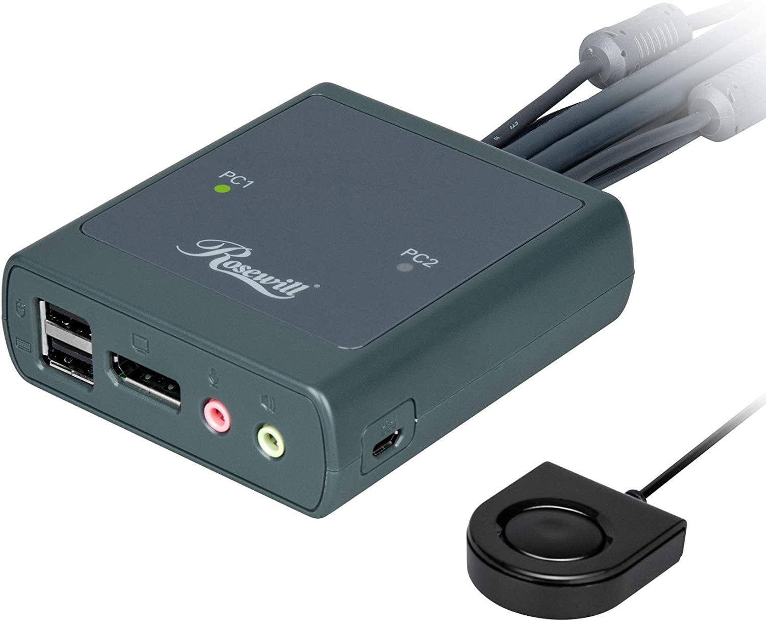 Rosewill 2Port USB DisplayPort KVM Switch