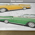thumbnail image 6 of Ambesonne Colorful Place Mats Set of 4, Roadsters Old Vintage, Standard Size, Multicolor, 6 of 6