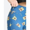 thumbnail image 4 of SpongeBob SquarePants Women's Print Bike Shorts, Sizes XXS-XXL, 4 of 5