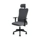 thumbnail image 1 of Juego de fundas ergonómicas para sillas de oficina FORCHEER, repelentes al agua, color gris oscuro, 1 of 8