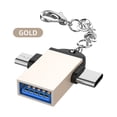 thumbnail image 1 of EGNMCR 2 In 1 USB 3.0 Micro USB Type C OTG Type C Converter USB Adapter Smart Phones USB Adapter, 1 of 2