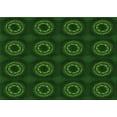 thumbnail image 1 of Ahgly Company Machine Washable Indoor Rectangle Transitional Green Area Rugs, 8' x 12', 1 of 7