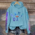 thumbnail image 2 of WZXFASHION Chandail en Molleton de Football pour Femmes Imprimé Graphique Dimanche Décontracté Manches Longues Col Rond Chandail Automne 2025 Liquidation Chandail Col Roulé, 2 of 4