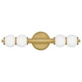 thumbnail image 4 of Hinkley Lighting 57392LCB Trigo 2 Light 24" Wide Led Vanity Light - Brass, 4 of 7