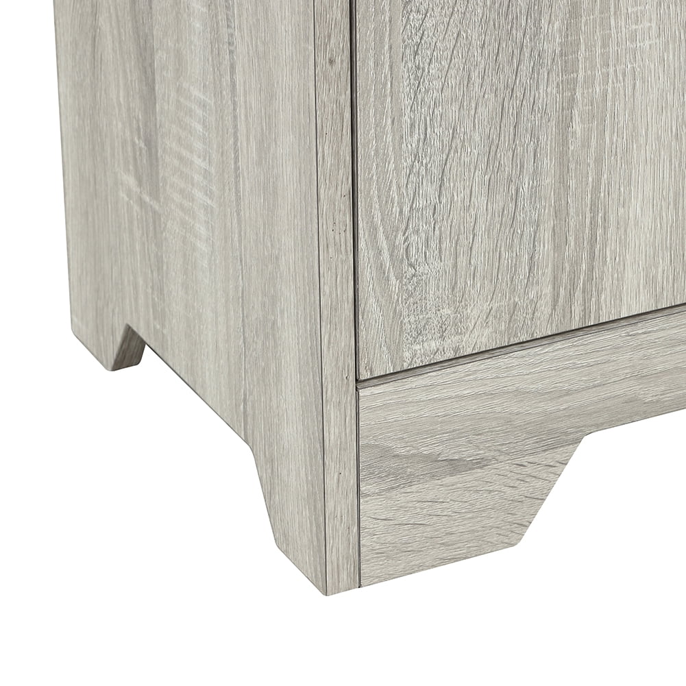 Kepooman Bathroom Storage Cabinet, Freestanding Floor Sideboard, Accent Cabinet with Adjustable Shelf, Industrial TV Console for Home Kitchen, Oak Kepooman Bathroom Storage Cabinet, Freestanding Floor Sideboard, Accent Cabinet with Adjustable Shelf, Industrial TV Console for Home Kitchen, Oak