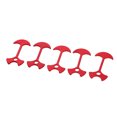 thumbnail image 1 of 5x Ajustador de tensor de cuerda Sunnimix Hebillas de cuerda de carpa Rojo, 1 of 7
