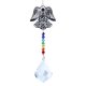thumbnail image 2 of Colgante Atrapasol De Cristal Colgante de ángel de metal de cristal para colgar en el hogar, jardín, coche, decoración (B), 2 of 3