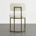 thumbnail image 4 of CHITA Dining Chair Set with Brass Frame, 4 of 7