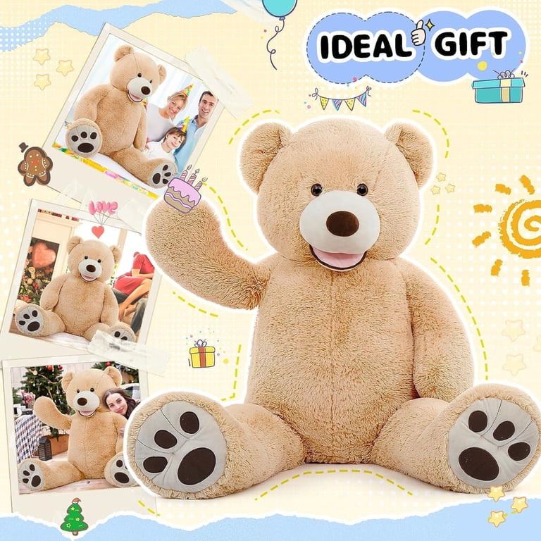 Morismos Jumbo 51" Giant Teddy Bear Plush Toy photo 5