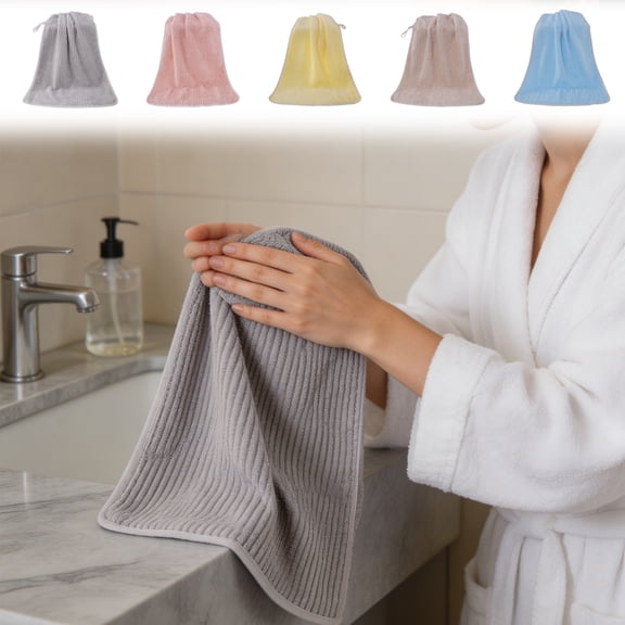 Celsvanis Face Towel Soft Highly Absorbent Hand Towel Breathable Quick Dry Daily Use Towels for Home Bathroom Spa Hotel Gym Travel, Gray