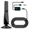 thumbnail image 1 of Antenne TV Portable 300cm Câble Coaxial Antenne TV Numérique DVB-T DVB-T2 DAB Intérieur Extérieur Numérique, 1 of 7