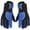 Blue, variant on Ashirexll Winter Gloves for Kids Boys Girls Snow Windproof Mittens Outdoor Sports Skiing