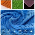 thumbnail image 6 of 10 Pack Cooling Towels Ice Towel Workout Towel, Soft Breathable Sweat Towel for Sports, Yoga, Gym, Golf, Camping, Running, Fitness, Workout & More Activities, 6 of 6