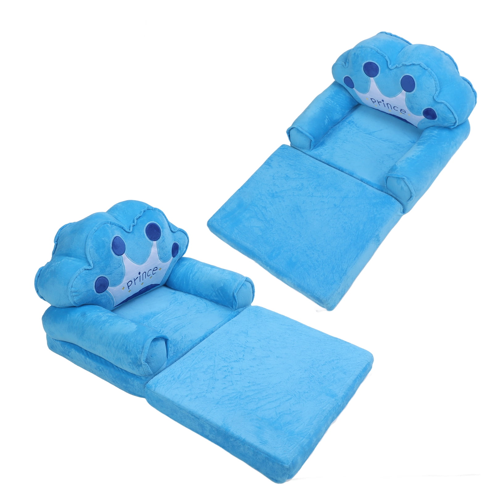 Estink Cartoon Lounger Sofa Princess Toddler Sofa For Kids Foldable Sofa Bed