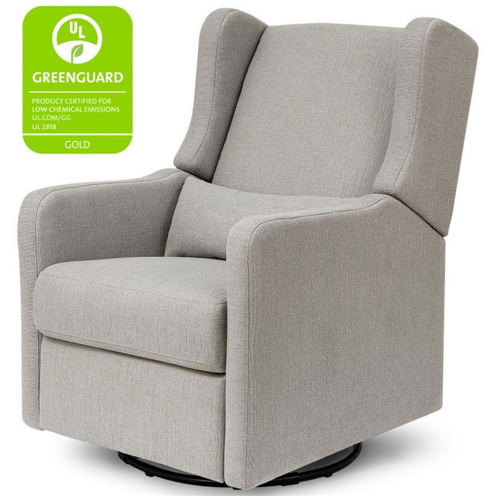 Carter's by davinci arlo recliner and swivel glider in cream linen discount