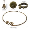 thumbnail image 4 of Open Bangle Cloud Grabado A Mano Collar Badge Game Perifery Ornament, 4 of 9