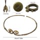 thumbnail image 4 of Insignia Anillo Y Collar Hecho A Mano Colección Great Sage Equaling Heaven Sun Wukong, 4 of 9