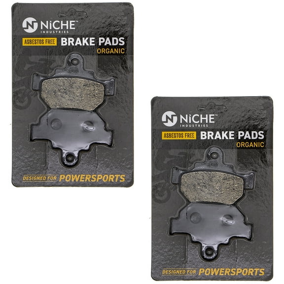 Niche Front Brake Pad Set for Suzuki Boulevard Organic Motorcycle 2 Pack 519-KPA2415D