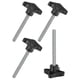 thumbnail image 1 of Uxcell 4-Pack Perillas de Sujeción en Estrella, Tornillos de Apriete Manual M10x100mm 60mm, 1 of 1