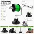 thumbnail image 6 of Fishing Line Spooler Portable Spooling Station, with Adjustable Tension Suction Cup Clamp Base, No Line Twist for Spinning and Casting Reels Fishing Gear Accessory, Navy, 6 of 7