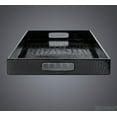 thumbnail image 5 of Home Redefined Decorative Serving Tray Alligator Faux Leather Rectangle Black with Handles 17.5x12 inch, 5 of 7