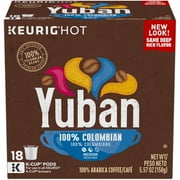 Yuban Colombian Coffee Medium Roast K-Cup Pods 18 count