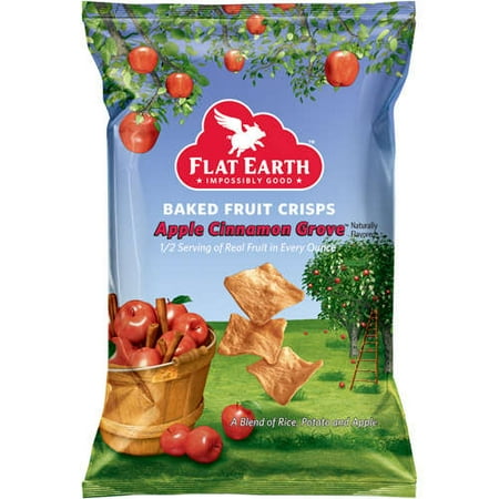 Frito Lay Flat Earth Baked Fruit Crisps, 6 oz