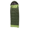 thumbnail image 1 of Saco de dormir doble de Empalme Zulema Acampar al aire libre Verde Derecho, 1 of 8