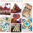 thumbnail image 5 of 8 Pcs Triangle Quilting Template Triangle Rulers DIY for Quilting Transparent Acrylic T-Shirt Rulers Clear Acrylic Quilt Templates DIY for Cutting Sewing Patchwork Cutting Pattern DIY Craft, 5 of 5