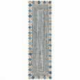 thumbnail image 2 of SAFAVIEH Cape Cod Kyle Braided Area Rug, 2'3" x 8', Blue/Beige, 2 of 6