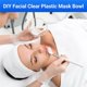 thumbnail image 5 of Women 9cm x 4.5cm DIY Clear Plastic Mask Bowl Mixer Holder 2pcs, 5 of 5