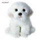 thumbnail image 3 of Muñecos de peluche de perro maltés, juguete de peluche, lindas mascotas de simulación, regalos de cumpleaños para bebés, Navidad, niños, cachorros Malzis, envío directo, 3 of 4