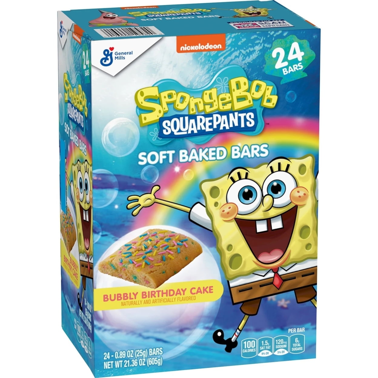 General Mills Spongebob Soft Baked Bars (24 Count)