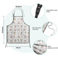 thumbnail image 7 of Fairy Princess Carriage Pattern Kids Aprons for Girls and Boys,Adjustable Neck Strap Toddler Aprons for Kids Cooking Baking, 7 of 7