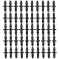 thumbnail image 1 of EeaseCA 100pcs Barbed Coupling Fitting Drip Irrigation Tubing Coupling Straight Barbed Connectors Single Barbed Connector For Irrigation Tubing System And Garden, 1 of 9