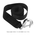 thumbnail image 2 of OUNONA Boat Trailer Winch Strap Tow Strap Towing Rope Heavy Duty Car Tow Strap Pull Strap 4 Meter, 2 of 8