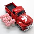 thumbnail image 6 of Gaiwos Valentines Day Vintage Car Figurine 5.12 inches, Farmhouse Vintage Mini Truck with Flowers, for Home Wedding Engagement Favors Valentines Day Gift, 6 of 6
