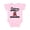 AD-Pink, variant on Snowmobiling Future Snowmobiler Boys or Girls Baby Bodysuit