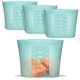 thumbnail image 1 of Bolsa de almacenamiento reutilizable Annaklin, grande, 1500 ml, paquete de 4 unidades, silicona, 1 of 7
