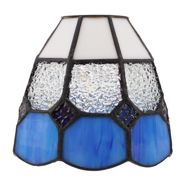 BESTYASH De Cristal Azul E27 Para Colgar Con Vintage Y Difusor De Uniforme
