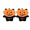 2A CC3, variant on Stuffed Animal Cat Orange Pumpkin Halloween Plush Decor Set, Autumn Jack-O'-Lantern Feline Plushie with Multi-Quantity Bundle Choices, Cozy Home Accent (2B)